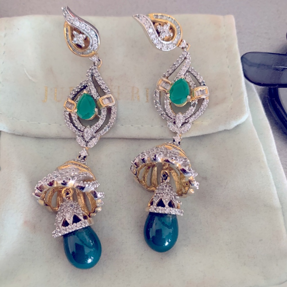 Bollywood inspired earrings